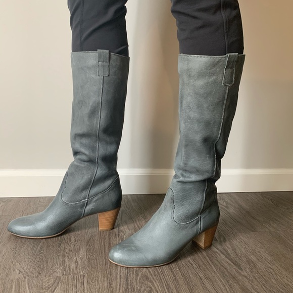 Shoes - Maria Rossi Italian leather slouch boots